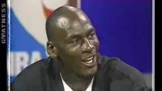 Michael Jordan MVP Trophy Presentations