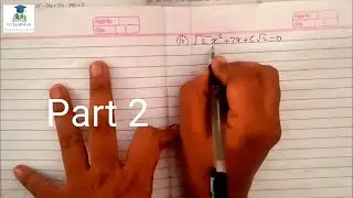 10th class maths chapter 4 Quadratic equation exercise 4.2 #factorization #roots