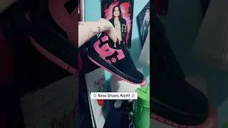☆ Black & Pink DC Shoes Haul ☆