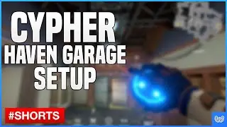 Cypher Haven GARAGE Setup | Valorant #shorts