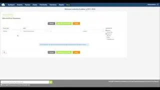 ThinkWave School Admin Software, Setup | Attendance Tab