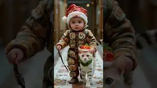 Cute Babies' Fashion Catwalk Gorgeous Chapter Display#baby #cutebaby #AI #fyp #viral #animal #BabyFa