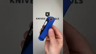 MKM Lov LV PBL, Black Drop Point B&ouml;hler N690, Blue FRN, Backlock, pocket knife, Jesper Voxnaes