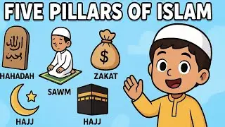 Five Pillars of Islam Explained for Kids | Deen for Kids