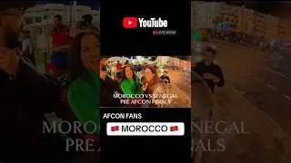 We meet the fans ahead of AFCON final Morocco VS Senegal 🇸🇳🇲🇦