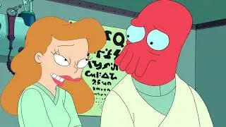 Futurama zoidberg y marianne