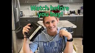 Cuisinart Hand Mixer Review | 5 Speed | I Got This To Save My Counter Space!
