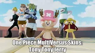 One Piece MultiVersus Skins - Tony Tony Jerry! (Fan Made Blender Creation)