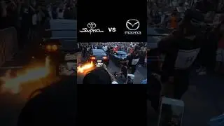 Supra Mk4 🔥 vs Mazda RX7 🔥🥵