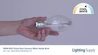Philips 150W ED17 Pulse Start Ceramic Metal Halide Bulb (MHC150/U/M/4K/ALTO)
