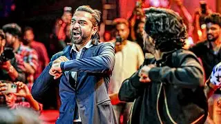 🔴 LIVE : STR Dancing For Love Anthem Song With Sandy Master 😍🔥 - Pathu Thala Audio Launch | Simbu