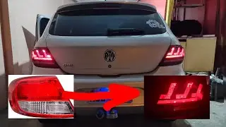 COMO DEIXAR O FAROL DO GOL G5 Igual de Lamborghini! FAROL PERSONALIZADO