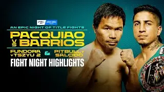 Pacquiao vs Barrios FULL FIGHT NIGHT HIGHLIGHTS: July 19, 2025. | PBC PPV on Prime Video