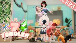 The Sims 4 | Snow White and The Seven Toddlers🍼 | Ep. 1 (Snow White and the Seven Little Rascals)🍎