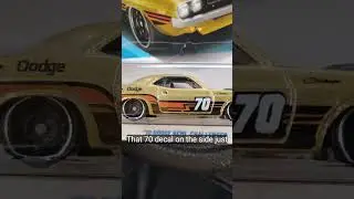 Hot Wheels 1970 Dodge HEMI Challenger Gold #dodgehemichallenger #dodgechallenger #hotwheels