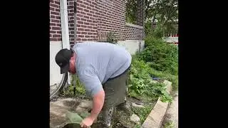 Goodman outdoor condenser install.