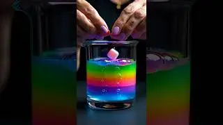 MOST SATISFYING Neon Acid Drop - Perfect Loop Reaction #satisfying #shorts