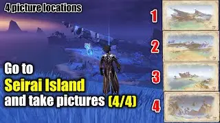 Go to Seirai Island and take pictures | Reminiscence of Seirai | Genshin impact 2.1