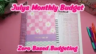 Low Income Monthly budget for July 2025 | Slowly getting It Together #cashenvelopesystem
