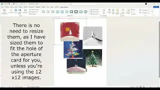 NOV 2025-  HOW TO PRINT MY SMALL IMAGES FOR THE STITCHED APERTURE CARD TOPPER