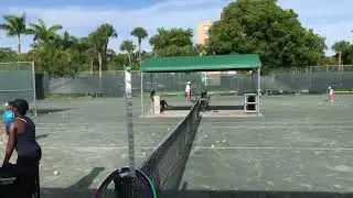 Delray Beach Youth Tennis Foundation & UrbanScrapMetalLLC Vol. 101.4 Kam Owens and Kourtney Todd