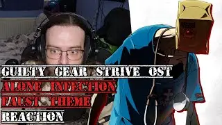 British Guitarists FIRST REACTION to Guilty Gear STRIVE OST - Alone Infection (Faust Theme)