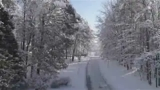 Frozen in Cary, NC  or First Drone Flight