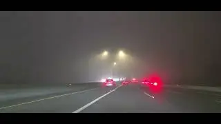 Foggy day in vancouver December 30th 2025