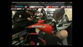 2007 Champ Car @ Mexico - Robert Doornbos car repaired & returned on track to get fastest lap point