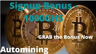 Free Bitcoin - Signup Bonus - Automining.cc
