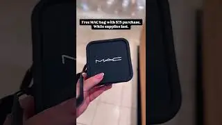Free gift at MAC 💄💋 #maccosmetics #macmakeup