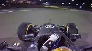 F1 2014 Onboard Crashes