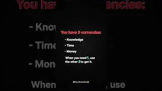 Use 2 to get 1.   That&rsquo;s the real game 🧠..Follow. @the.vishalmehta #successformula,#smartwork ,#fyp