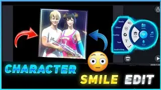 HOW TO EDIT FREEFIRE CHARACTER SMILING FACE 😁|| FREEFIRE CHARACTER SMILE FACE EDIT TUTORIAL‼️