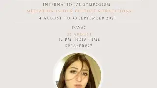 Symposium#1 Speaker#27 Lama Audi - Lebanon