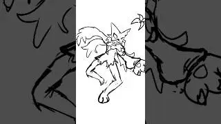 Drawing Meowscarada #pokemon #art #artprocess