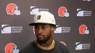 WATCH: Denzel Ward speaks on containing Drake Maye