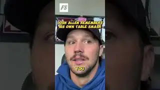 Josh Allen wspomina swoje rozbicie stołu #billsmafia | FanSided