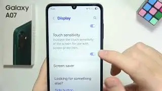 Samsung A07: How to Increase Touch Sensitivity