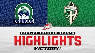 Swift Current Broncos at Prince Albert Raiders 01/09 | WHL Highlights 2025-26