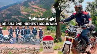 Mahendra giri hills 😻|| Bike ride || drone view || Mahendra giri vlog || j ten rider