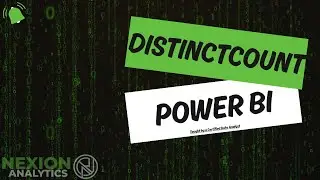 Dashboard Demo & Distinct Count Dax