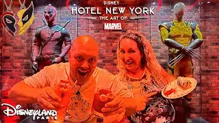 ON DECOUVRE LE BAR SECRET DE DEADPOOL A L'HOTEL DISNEY'S NEW YORK THE ART OF MARVEL DISNEYLAND PARIS