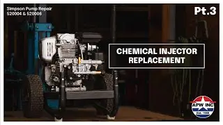 No Suction? Chemical Injector Replacement Guide | Simpson Pump Repair Pt. 3