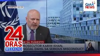 Karim Khan, tinanggal bilang ICC prosecutor dahil sa misconduct | 24 Oras Weekend