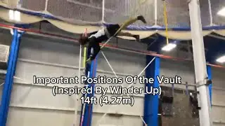 Pole Vault 14ft Jump !!!