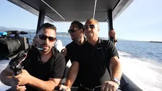 Roughneck Gets Super Aggressive and Goes Flying ! (Cannes Yacht Festival)