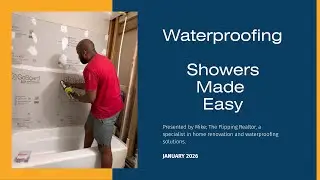 🚿 CHEAP & EASY Shower Waterproofing! 😎Go Board