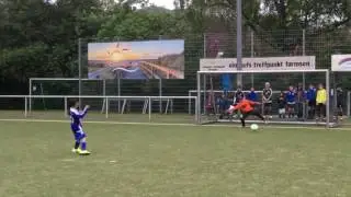 9-Meter-Schie&szlig;en beim 3. TuS Berner Sommercup 2017