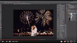 How to Add Fireworks in Photoshop and PSE by Summerana
